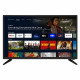 CONTINENTAL EDISON - CELED32SAHDV23B7 - TV LED - HD - 32'' (80 cm) - Smart Android TV - Wifi Bluetooth - 3xHDMI - 2xUSB