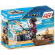 PLAYMOBIL - 71254 - Les Pirates - Starter Pack Pirate et barque