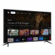 CONTINENTAL EDISON - CELED40SGFHD23B6 - TV LED - Full HD - 40 (102 cm) - Smart Google TV - Wifi Bluetooth - 3xHDMI - 2xUSB