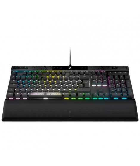 Clavier Gaming magnétique-mécanique - CORSAIR - K70 MAX RGB - Touches PBT - Noir - (CH-910961G-FR)