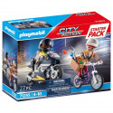 PLAYMOBIL - 71255 - City Action - Starter Pack Agent et voleur