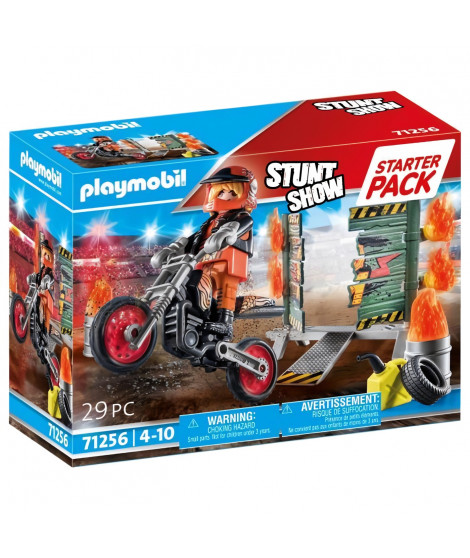 PLAYMOBIL - 71256 - Starter Pack - Stuntshow Cascadeur