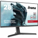 Ecran PC Gamer - IIYAMA GB2870UHSU-B1 - G-MASTER - 28 4K - Dalle Fast IPS - 1 ms - 150Hz - HDMI 2.1 / DisplayPort - AMD FreeSync