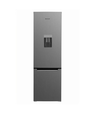 Réfrigérateur combiné BRANDT - BFC8027XD + 2 portes + 260 L + l60 x L58 x H190cm - Inox