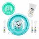 Coffret repas DISNEY 101 DALMATIENS - Assiette+Bol+Gobelet+Couverts - Polypropylene