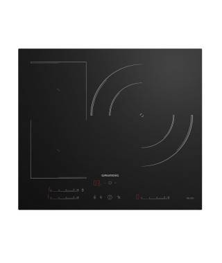 Plaque de cuisson induction GRUNDIG - 3 feux - 60 cm - GIEI627374PN