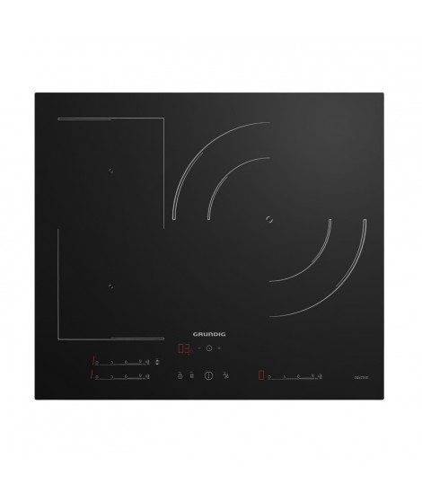 Plaque de cuisson induction GRUNDIG - 3 feux - 60 cm - GIEI627374PN