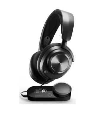 Casque-Micro Gaming STEELSERIES Arctis Nova Pro Filaire Multiplateforme Noir