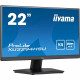 Ecran PC - IIYAMA - XU2294HSU-B2 - 22 VA LED FHD - 1ms - 75Hz - HDMI DP