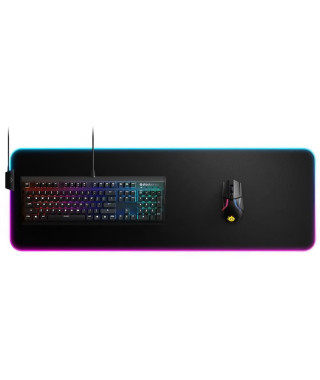 Tapis de souris gaming SteelSeries QCK Prism Cloth 3XL - Noir