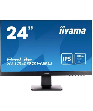 Ecran PC - IIYAMA ProLite XU2492HSU-B1 - 23,8 FHD - Dalle IPS - 4ms - DisplayPort/HDMI