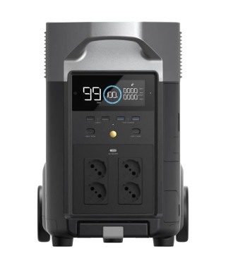 générateur electrique portable DELTA Pro, 3600Wh , 4 sortie CA - 3600 W au total (surtension 7200 W)