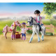 PLAYMOBIL - 71259 - Country - Starter Pack - Cavaliers et chevaux