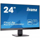 Ecran PC - IIYAMA ProLite XU2492HSU-B1 - 23,8 FHD - Dalle IPS - 4ms - DisplayPort/HDMI