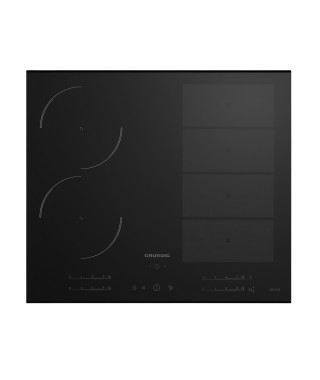 Plaque de cuisson induction GRUNDIG - 2 feux - 60 cm - GIEI627479PN