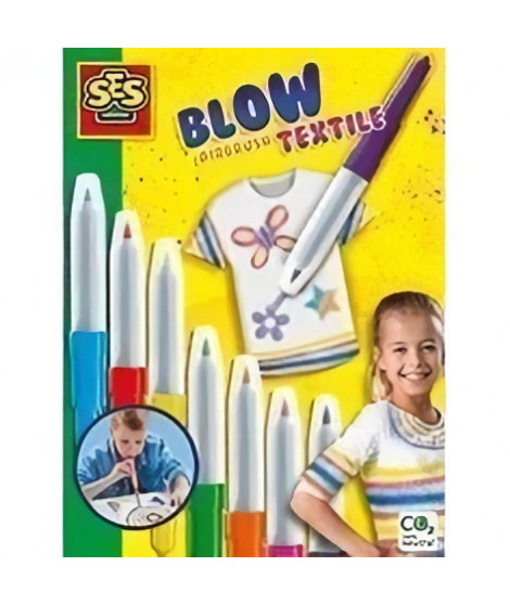 Blow airbrush pens - Textile