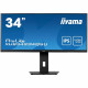 Ecran PC - IIYAMA XUB3493WQSU-B5 - 34 UWQHD - Dalle IPS - 4 ms - 75Hz - HDMI  / DisplayPort / USB - FreeSync - Pied réglable …