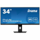 Ecran PC - IIYAMA XUB3493WQSU-B5 - 34 UWQHD - Dalle IPS - 4 ms - 75Hz - HDMI  / DisplayPort / USB - FreeSync - Pied réglable …