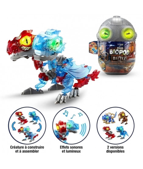 Personnage miniature - YCOO - Biopod battle Duo édition dans sa capsule - Pack de 2 créatures - Des 5 ans