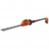 BLACK+DECKER Taille-Haie Longue Portée 43 cm 18V 2 Ah GTC1843L20-QW - Lames Affutées Au Diamant