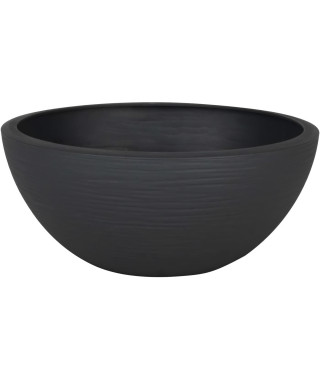 EDA Pot Vasque Graphit'UP Ø 25 cm - 3,3 L - Gris anthracite