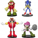 SONIC - 4 FIGURINES ARTICULÉES - 7,5 CM (ASST)