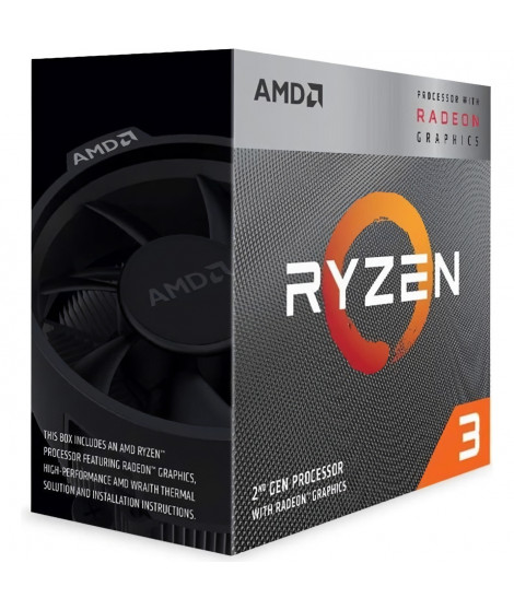 AMD Processeur Ryzen 3 3200G Wraith Stealth cooler