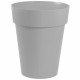 EDA Pot de Fleur Vase Mi-Haut TOSCANE Ø 44 cm - 50 L - Gris béton