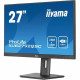 Ecran PC - IIYAMA Prolite XUB2792QSC-B5 - 27 WQHD - Dalle IPS - 4 ms - 75Hz - HDMI  / DisplayPort / USB-C / HUB USB - Pied ré…