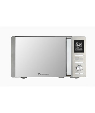 Micro-ondes combiné - CONTINENTAL EDISON - CEMO25SG13S3 - Silver - 25 L - Porte Miroir - 1400 W - Grill 1200 W - Convection 1…