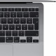 Apple - 13,3 MacBook Air (2020) - Puce Apple M1 - RAM 16Go - Stockage 256Go - Gris Sidéral - AZERTY