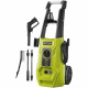 Nettoyeur haute pression Ryobi RY130PWA 1800W 130bar  - lance vario - lance turbo - brosse multi-surfaces