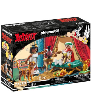 PLAYMOBIL - 71270 - Astérix : César et Cléopâtre