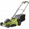 Tondeuse sur batterie brushless RYOBI RLM36X46H50PG 36V  - coupe 46 cm - Ramassage et mulching - batterie 5,0 Ah + chargeur i…