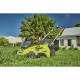 Tondeuse sur batterie brushless RYOBI RLM36X46H50PG 36V  - coupe 46 cm - Ramassage et mulching - batterie 5,0 Ah + chargeur i…