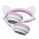 Casque audio 2-en-1 avec oreilles de chat LEXIBOOK - Bluetooth 5.0 - Rose - Pour enfants a partir de 4 ans