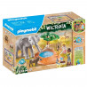 PLAYMOBIL - 71294 - Wiltopia - Explorateurs avec animaux de la savane