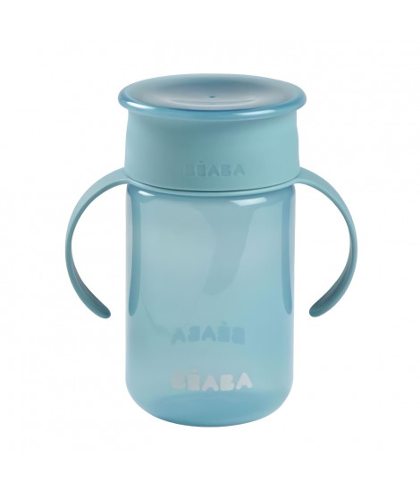 BEABA, Tasse d'apprentissage, 360°, bleu