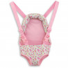 Porte-bébé fleuri pour poupon 36 et 42cm - Corolle