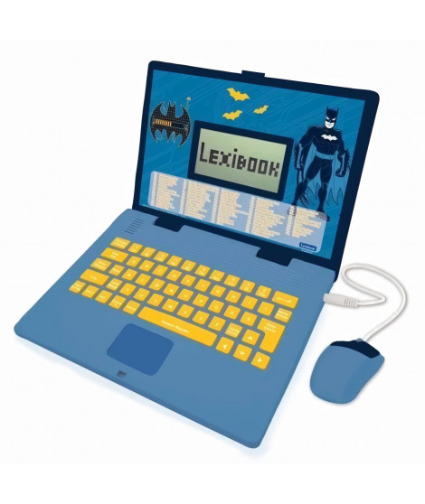 Ordinateur portable éducatif Batman - LEXIBOOK - 124 activités - Français/Anglais