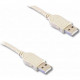 Cable USB 2.0 Hi-Speed, type A mâle / type A mâle, 1m80