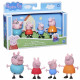 Figurines Peppa Pig - Pack de 4 - Peppa, Maman Pig, Papa Pig et George - A partir de 3 ans