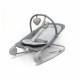 SUMMER INFANT Transat 2en1, transat a bascule, pratique et portable, jouets et vibrations apaisantes, gris heather