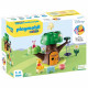 PLAYMOBIL 1.2.3 - 71316 - Winnie l'ourson et Porcinet avec cabane - Disney