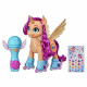 My Little Pony Sunny Starscout chante en rollers, jouet 22,5 cm télécommande, 50 réactions, lumieres et musique