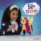 My Little Pony Sunny Starscout chante en rollers, jouet 22,5 cm télécommande, 50 réactions, lumieres et musique