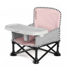 SUMMER INFANT Chaise d'appoint réhausseur Pop 'n Sit, intérieur, extérieur, pratique et compacte, pliage rapide, rose