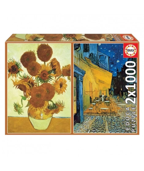 VAN GOGH - 2 puzzles de 1000 pieces