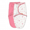 SUMMER Original Swaddle, couverture, sac de couchage, 0-3 mois, sécurité et chaleur pour bébé, flamingo fiesta rose, lot de 2
