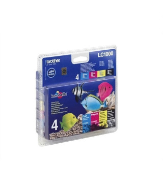 Brother LC1000 Cartouches d'encre Multipack Couleu